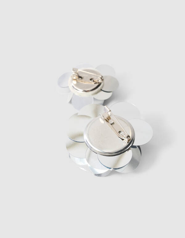 Verschönertes Brosche Set Zilver SHOEBY ACCESSOIRES