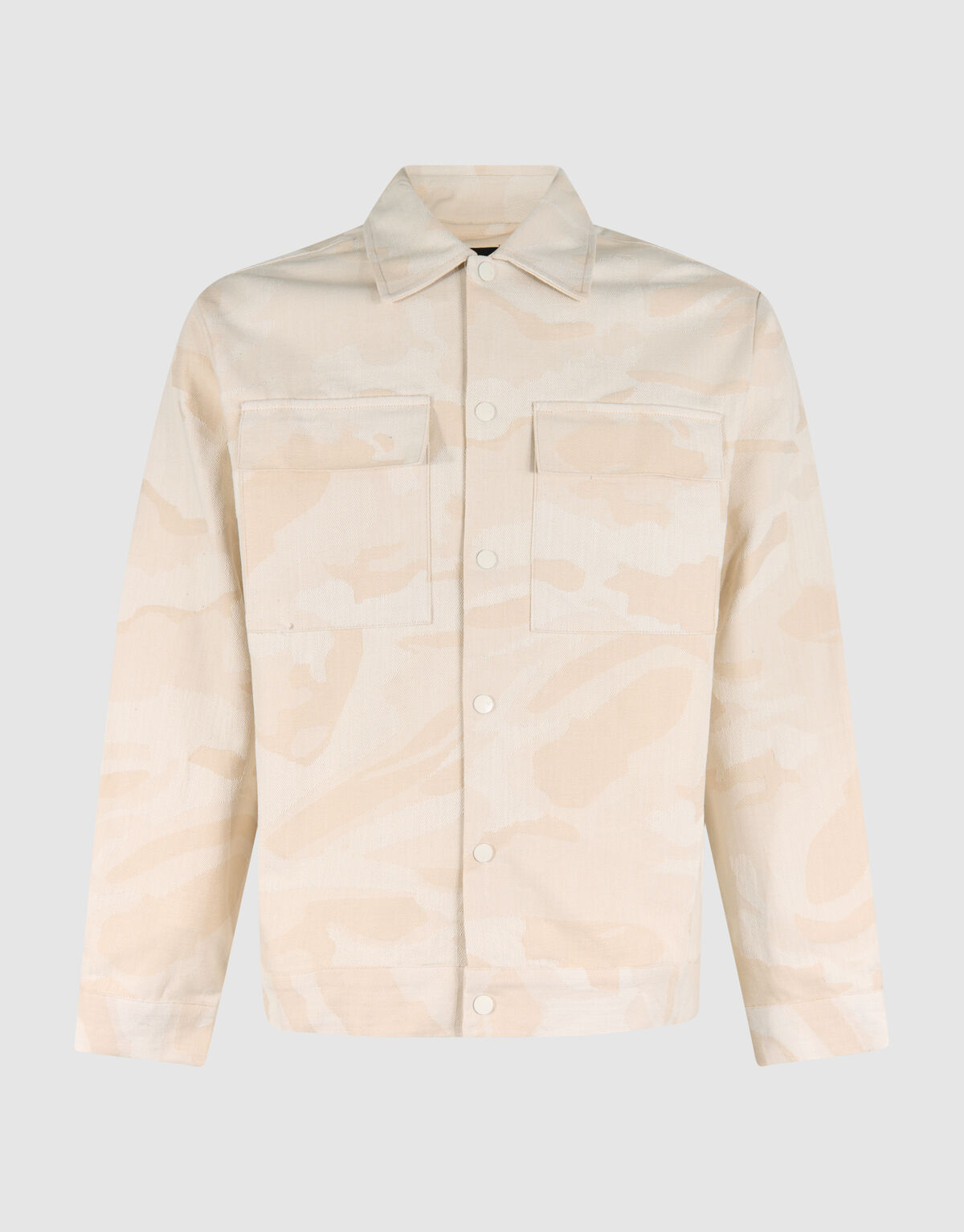 Jacquard-Jacke Off White SHOEBY MEN