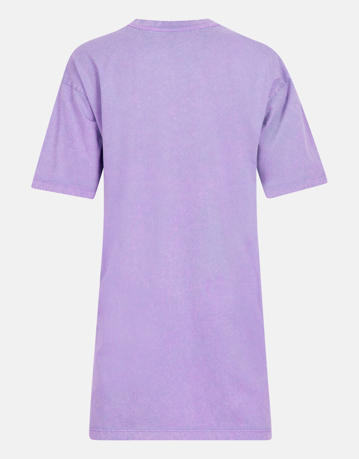 Gewaschenes T-Shirt Kleid Hellviolett SHOEBY WOMEN