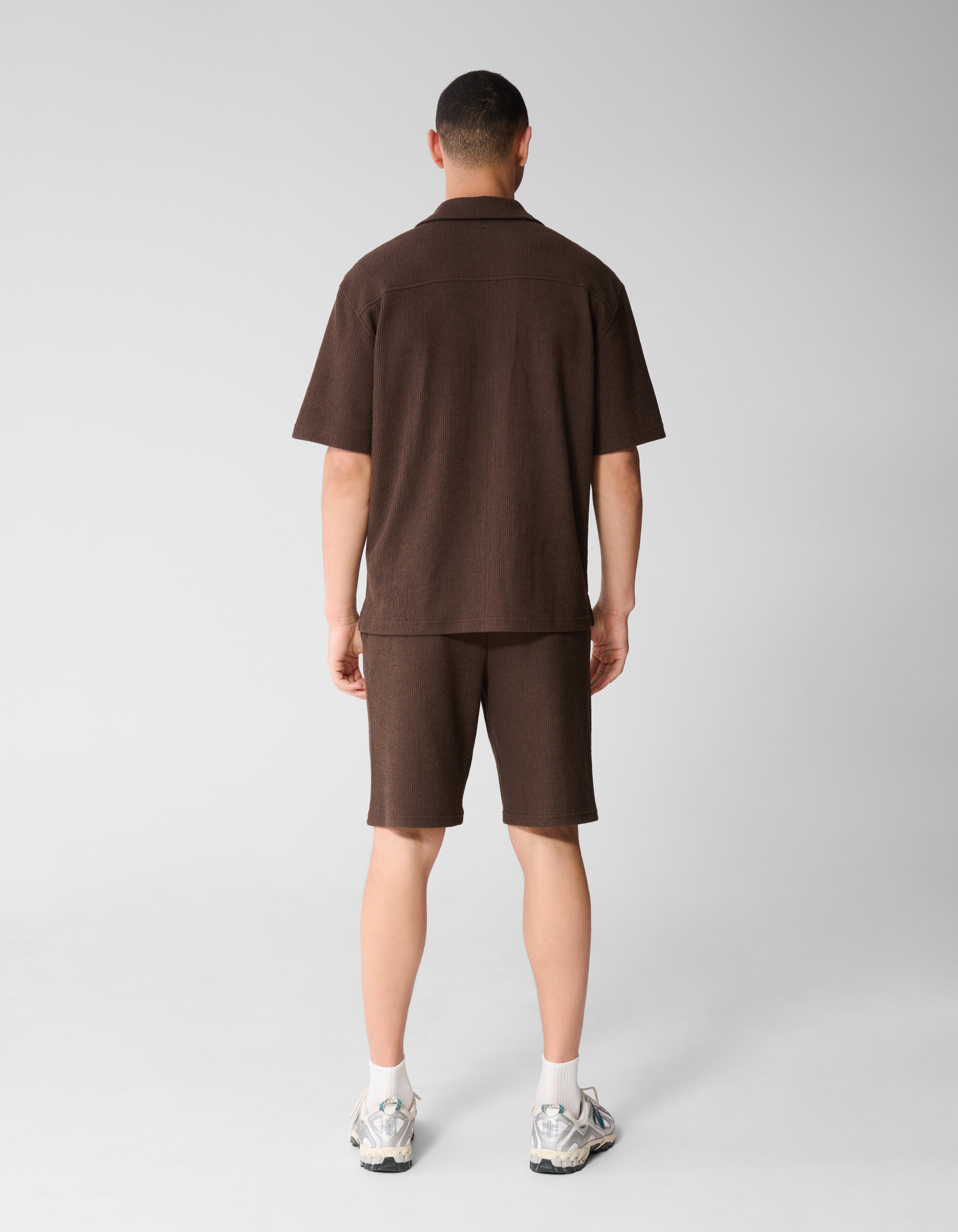 Ripphemd Dunkelbraun SHOEBY MEN