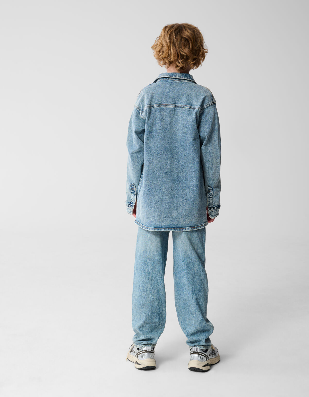 Denim-Overshirt Hellblau von Vingino SHOEBY BOYS