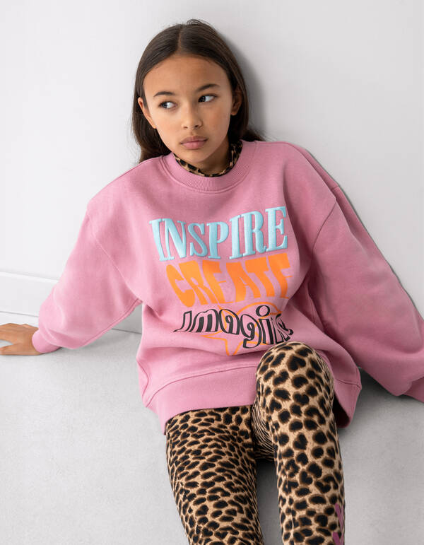 Inspire Artwork Pullover Rosa SHOEBY GIRLS