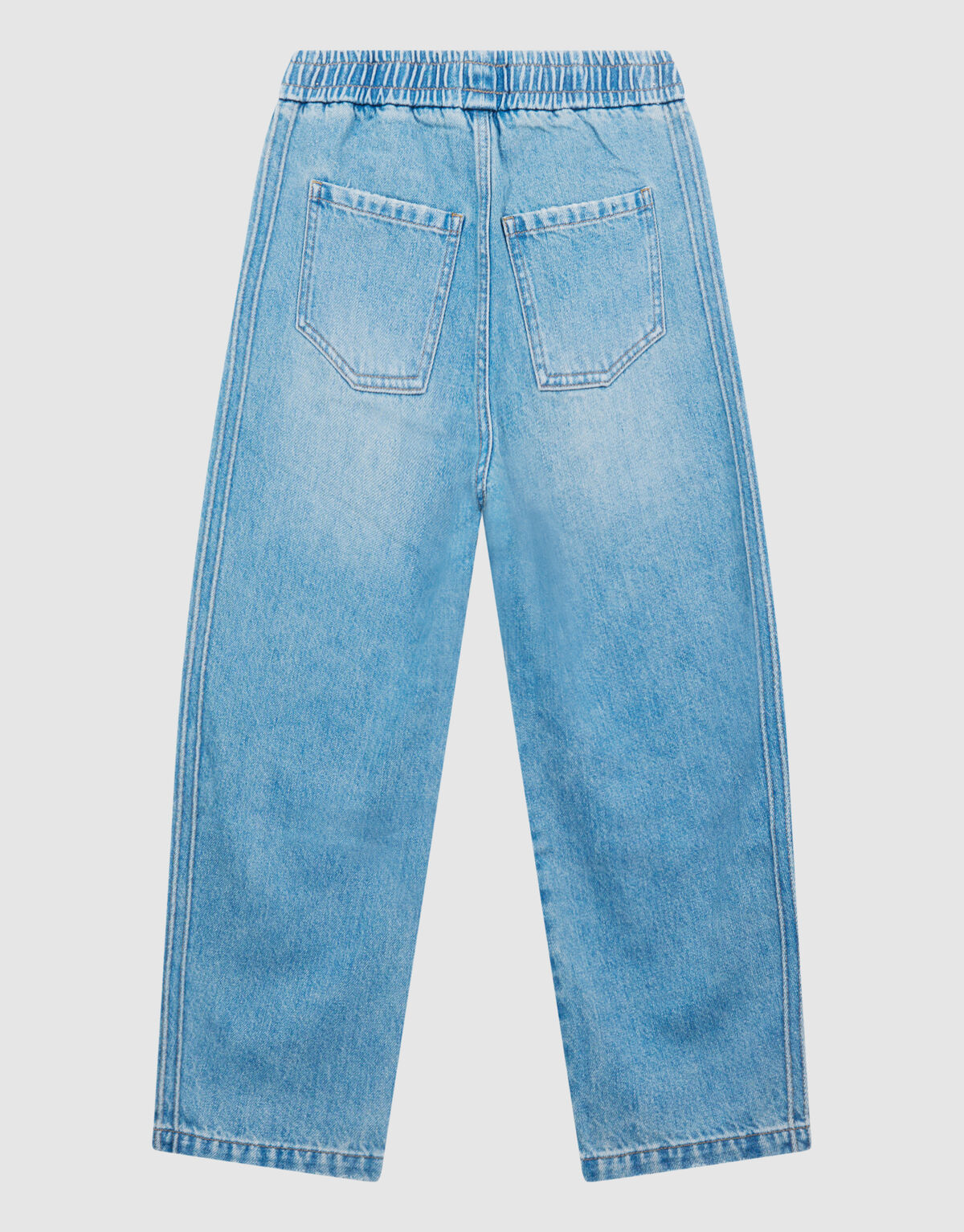 Sportliche Baggy-Fit-Jeans, mittelgrau SHOEBY BOYS