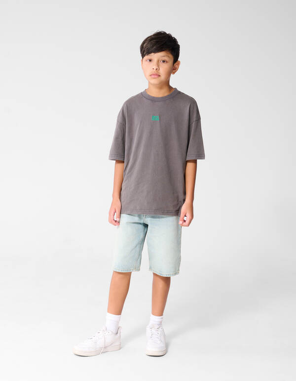 Brasil Artwork T-Shirt Dunkelgrau SHOEBY BOYS