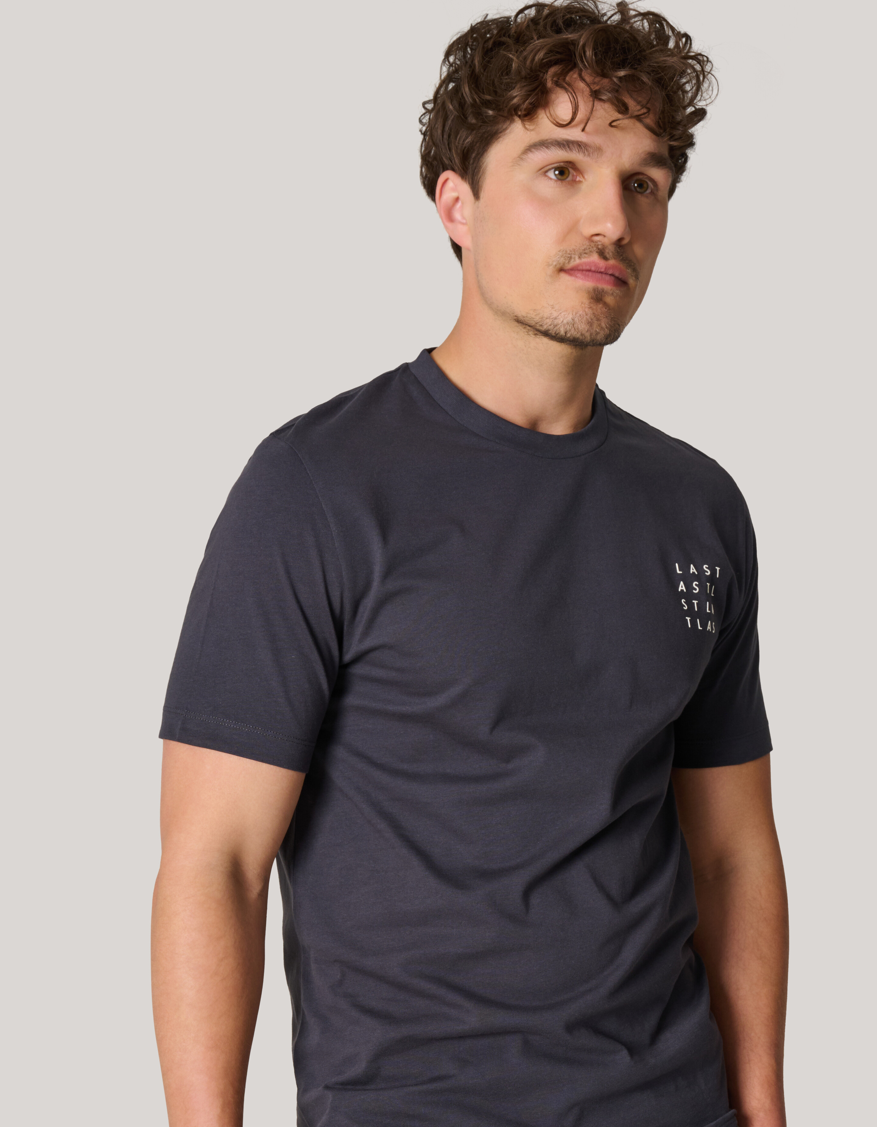 Artwork T-shirt Donkergrijs SHOEBY MEN