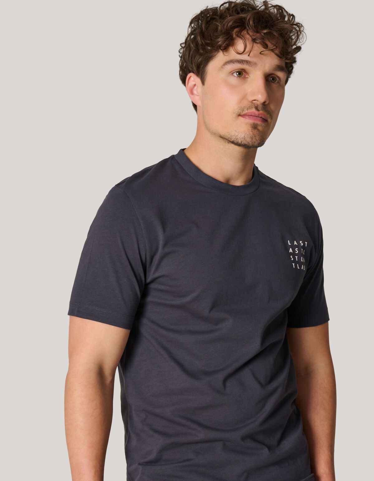 Artwork T-shirt Donkergrijs SHOEBY MEN