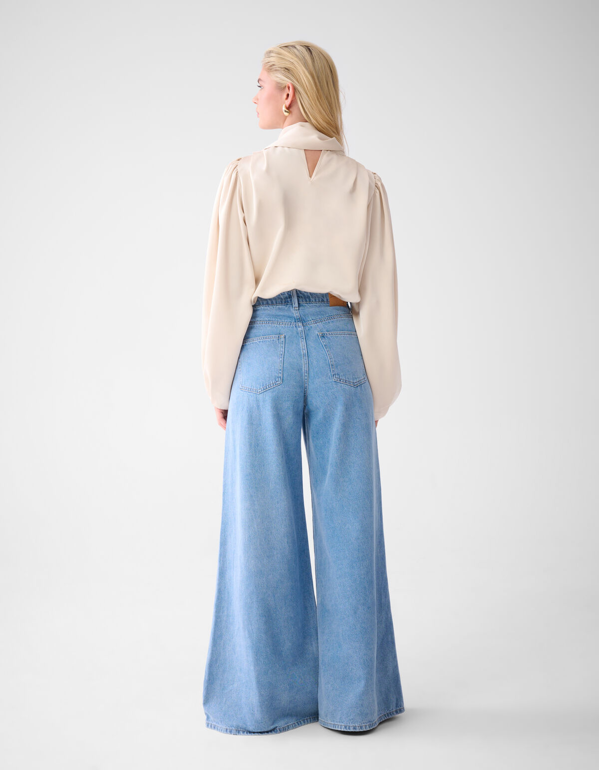 Satinbluse Off White von Lonneke SHOEBY WOMEN