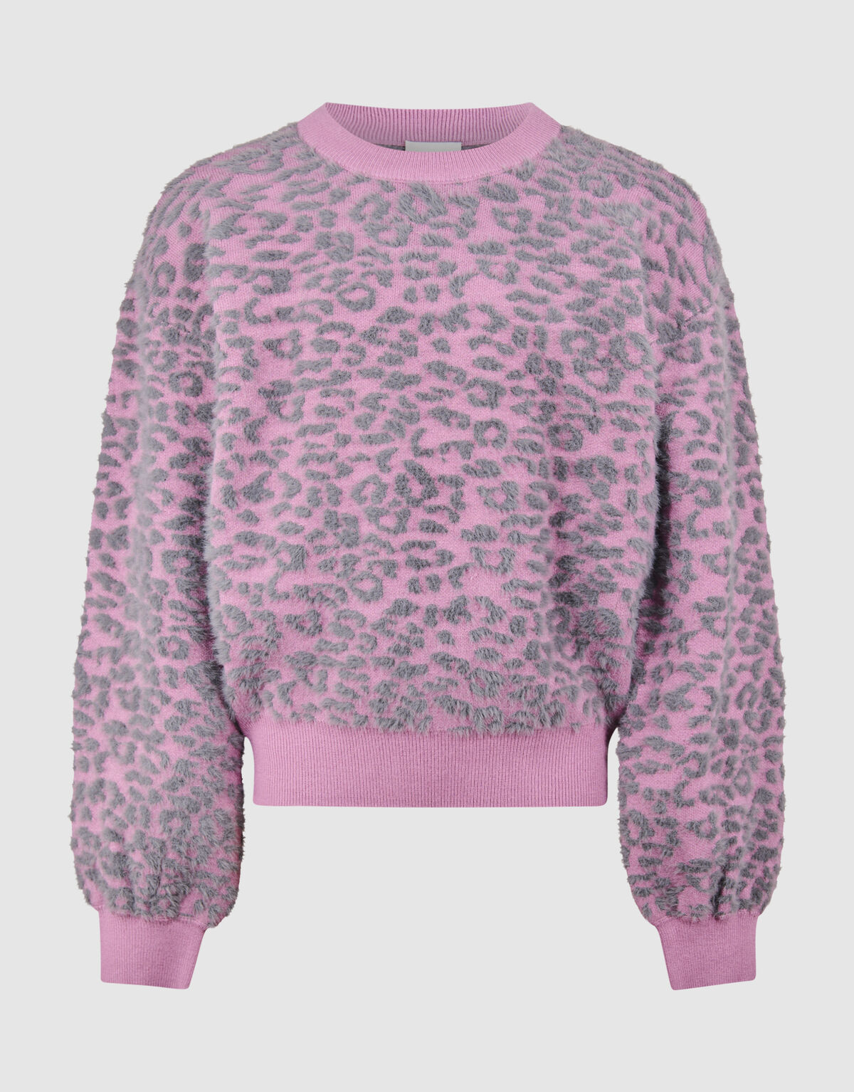 Leoparden-Strickpullover Rosa SHOEBY GIRLS