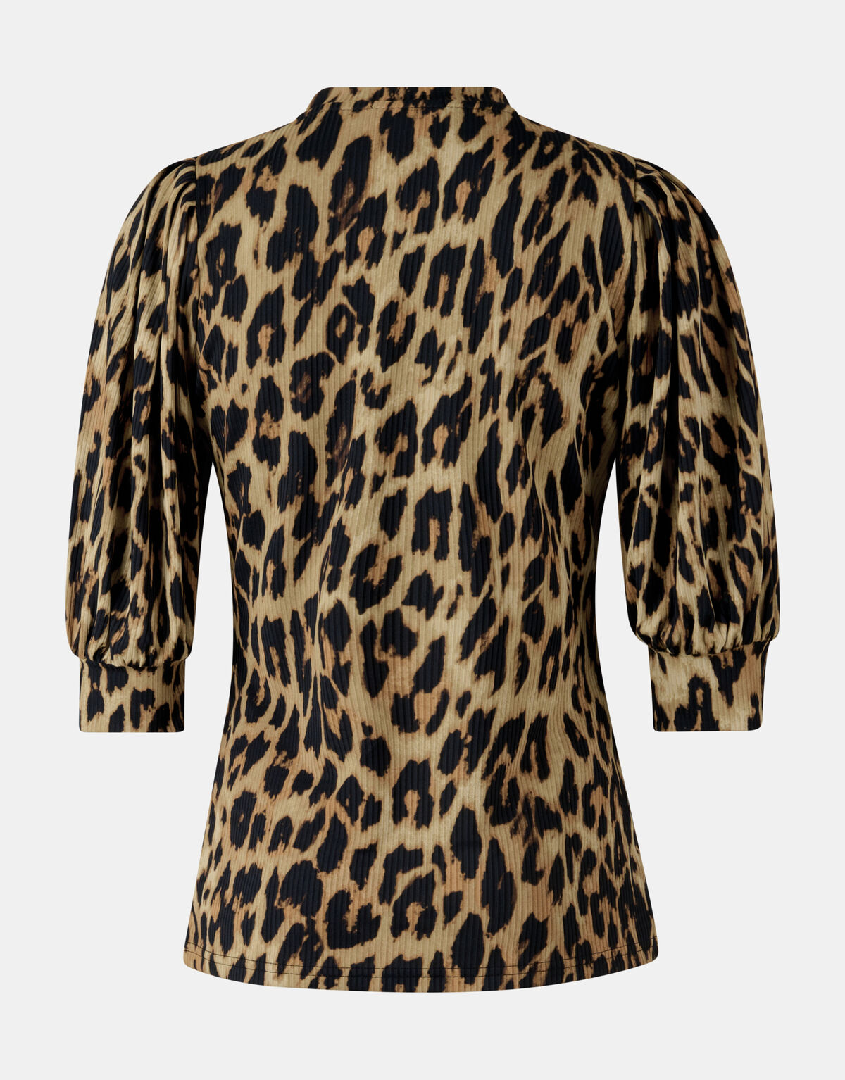 Ripp-Jersey-T-Shirt mit V-Ausschnitt SHOEBY WOMEN