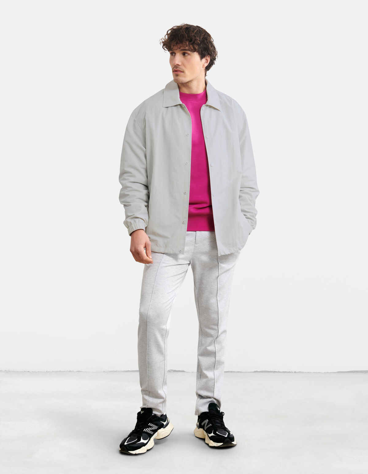 Coach Jacke Hellgrau SHOEBY MEN