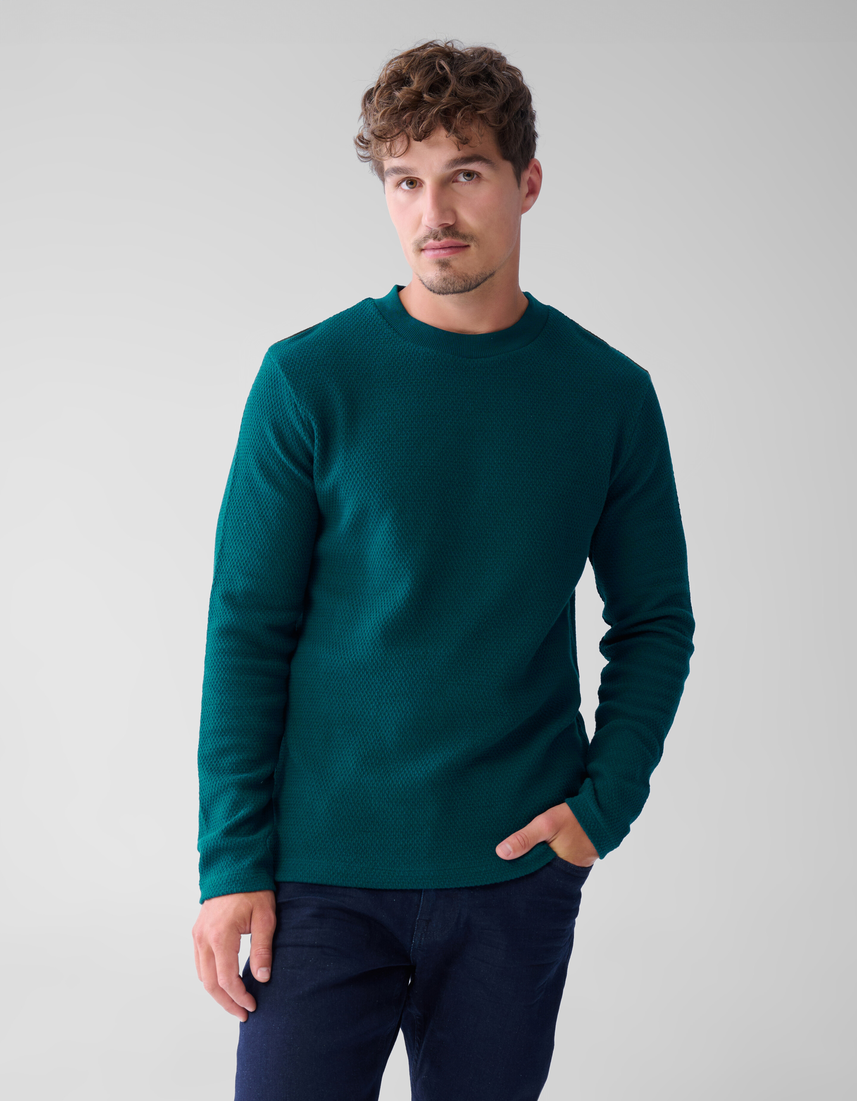 Struktur Jersey Longsleeve SHOEBY MEN