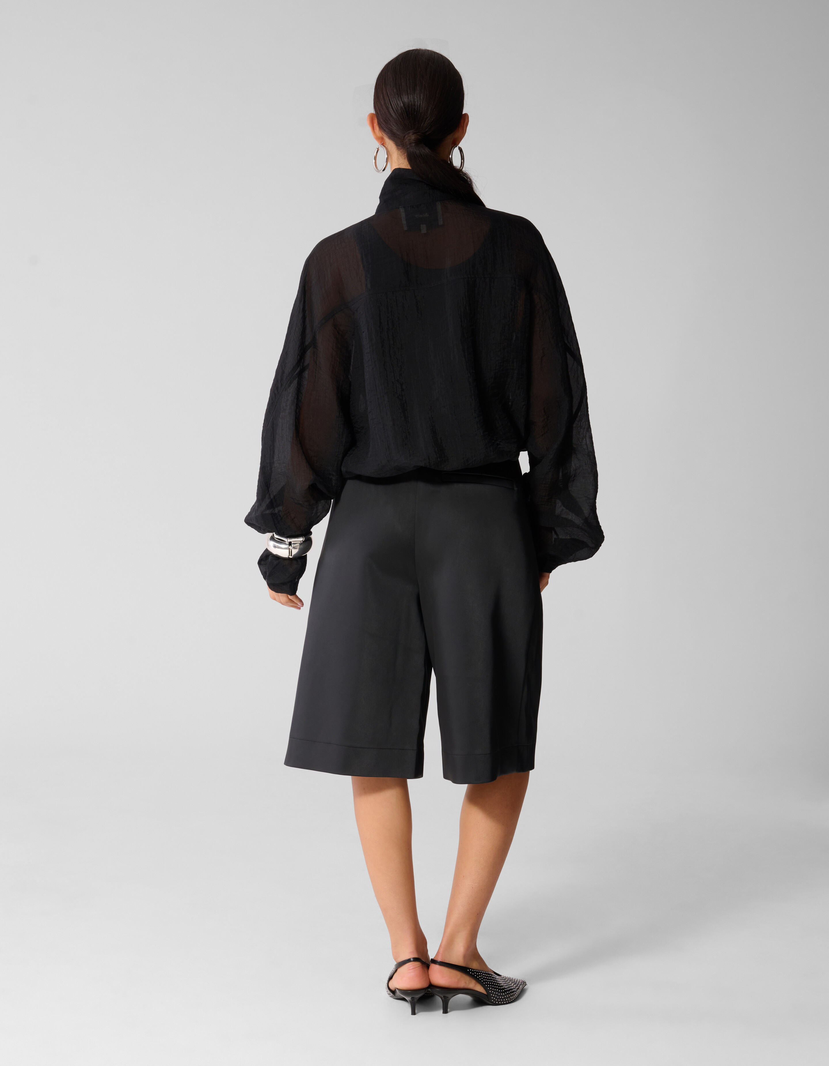 Organza Track Jacke Schwarz SHOEBY WOMEN