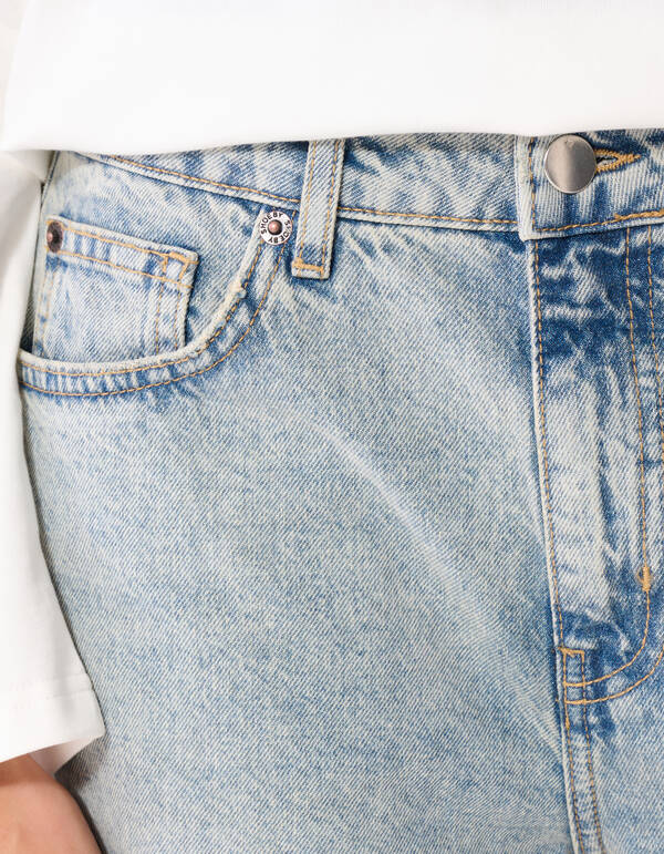 Jeans mit geschwungener Weiter Passform Mediumston SHOEBY WOMEN