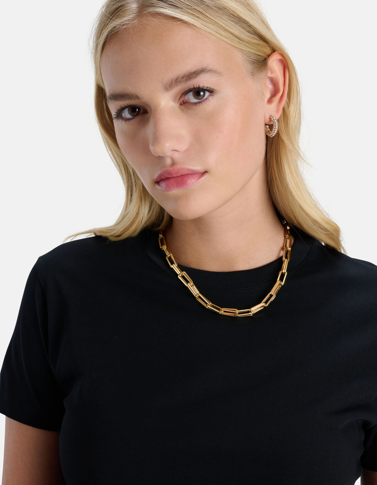 Gro&szlig;e goldene Kette Halskette ACCESSOIRES SHOEBY