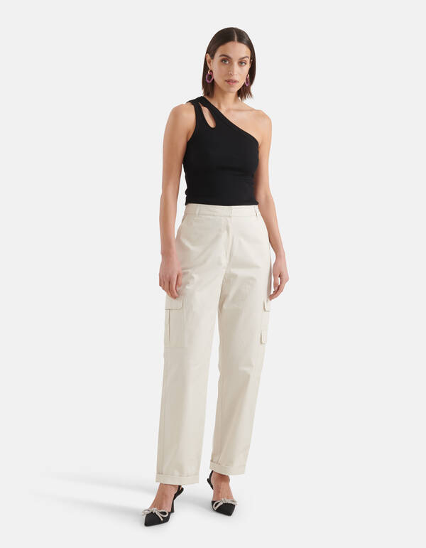 Cargohose Off White SHOEBY WOMEN