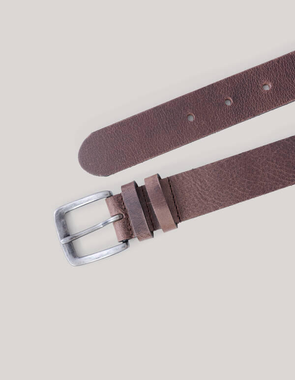 Ledergürtel Dunkelbraun SHOEBY MEN