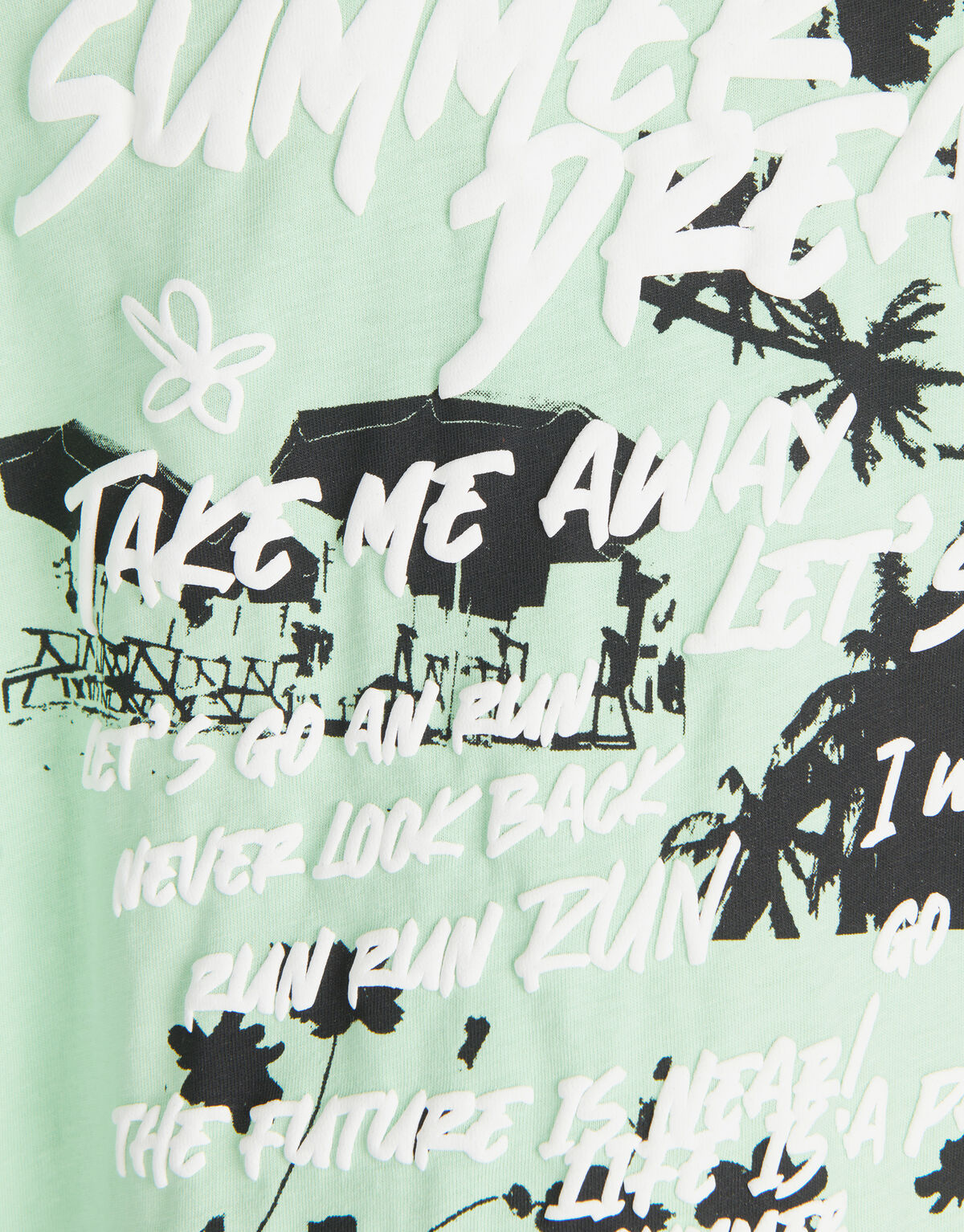Puff-T-Shirt Hellgrün SHOEBY BOYS