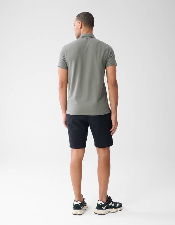 Piqué-Polo Dunkelgrün SHOEBY MEN