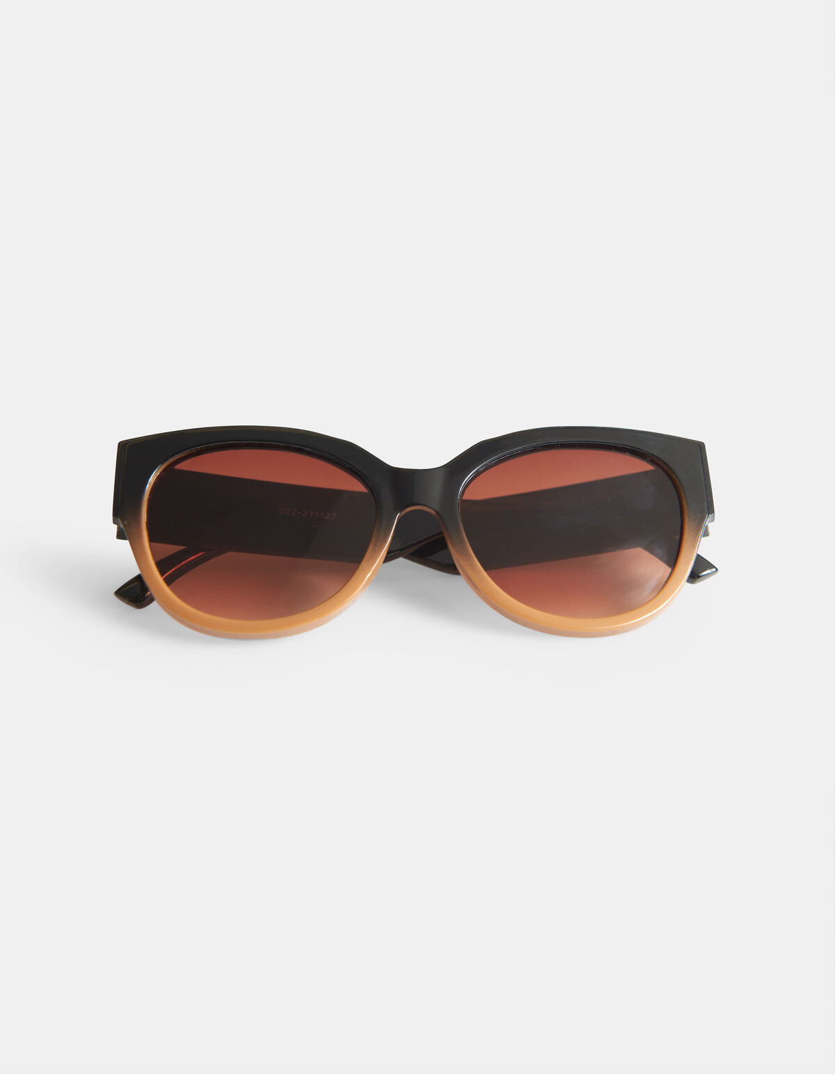 Glänzende schwarze Sonnenbrille ACCESSOIRES SHOEBY