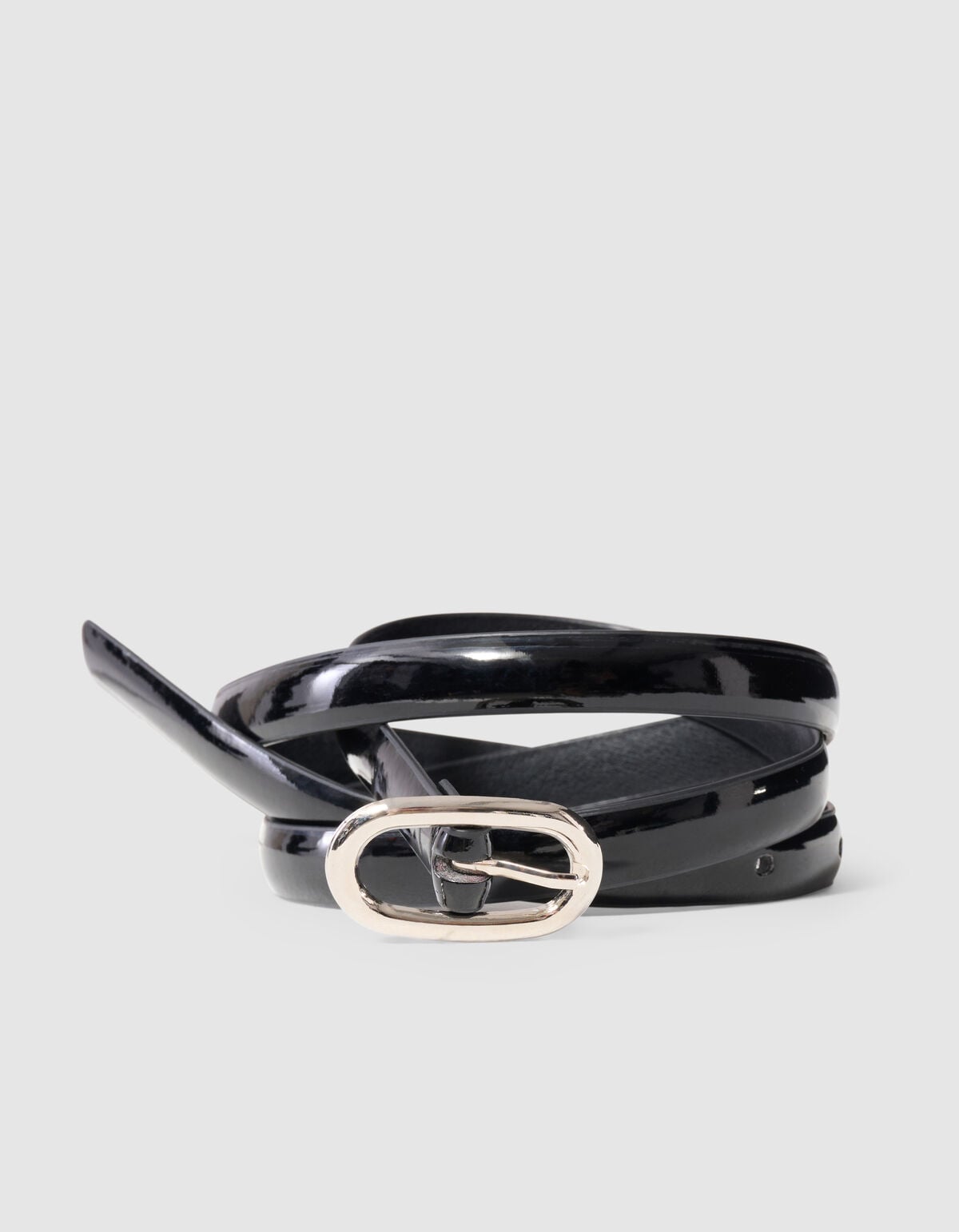 Lackg&uuml;rtel Schwarz SHOEBY ACCESSOIRES