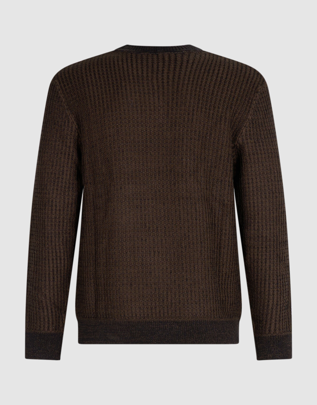 Waffel Strickpullover Mit Rundhalsausschnitt Dunke SHOEBY MEN