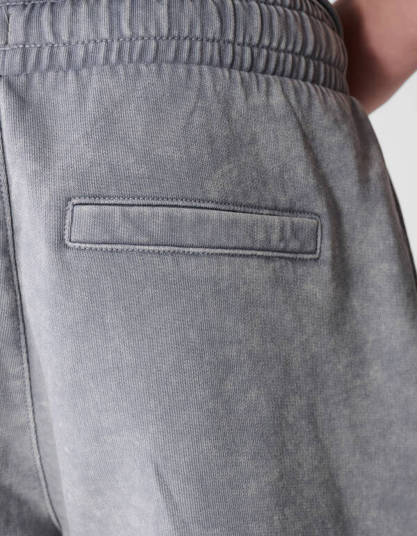 Surf Wave Artwork Kurz Grau SHOEBY BOYS