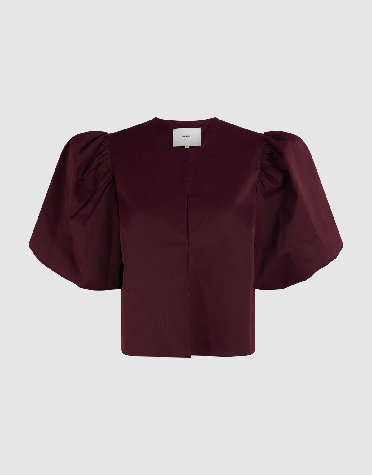 Puffbluse Dunkelrot SHOEBY WOMEN