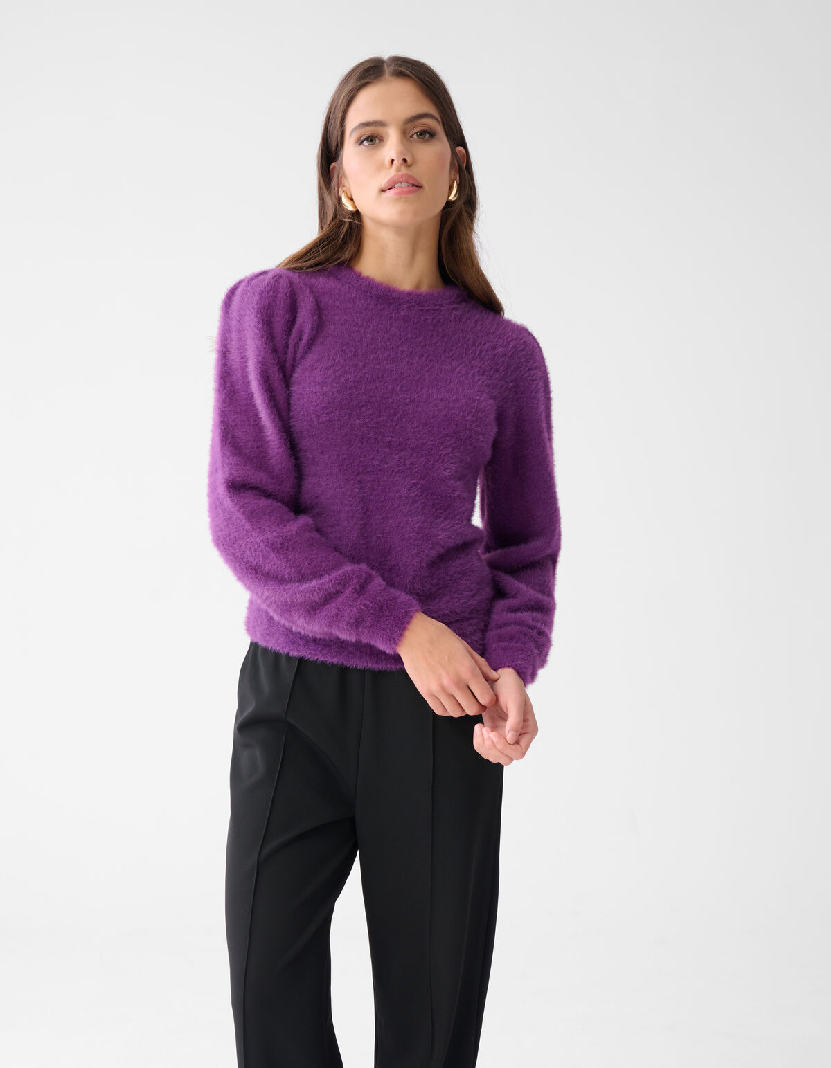 Pelzpulli Lila SHOEBY WOMEN