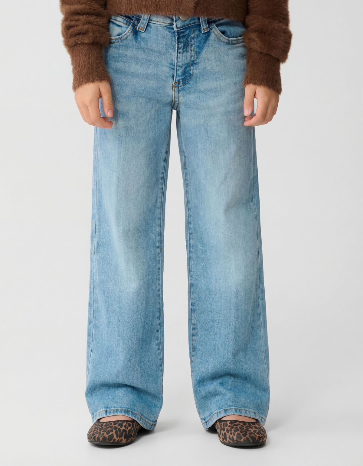 Flared Fit Jeans Blau SHOEBY GIRLS