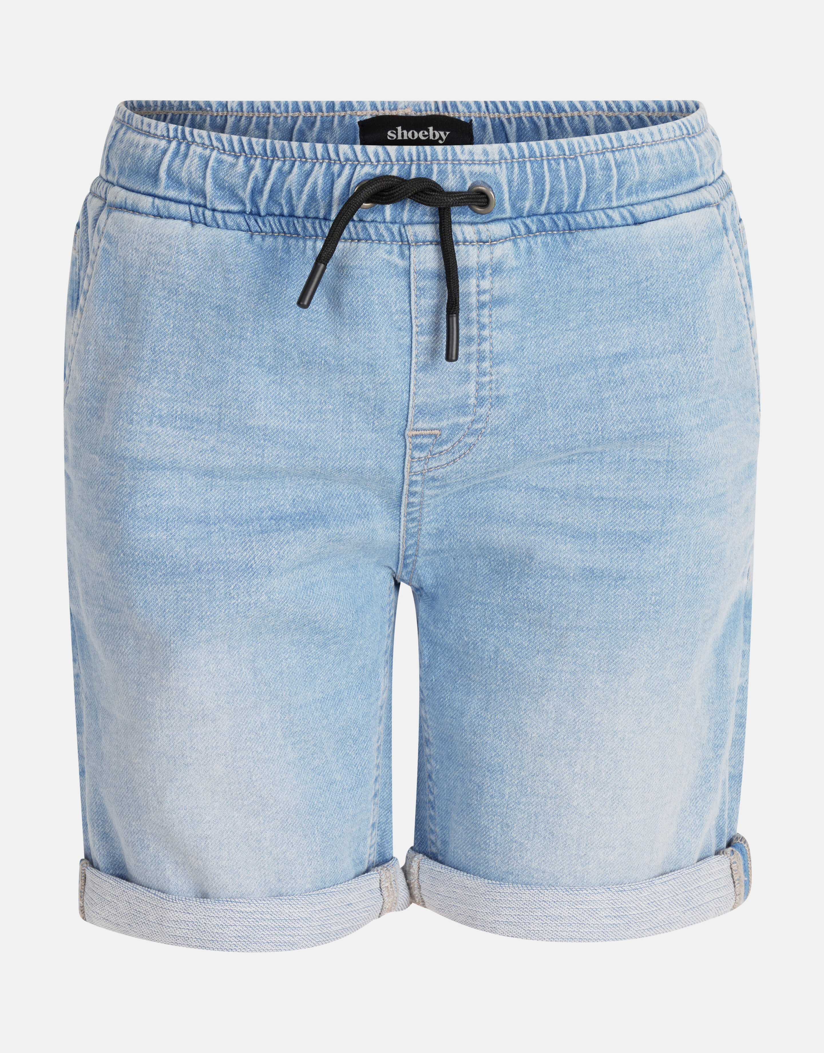 Jogger-Shorts mit Kordelzug Hellblau SHOEBY BOYS