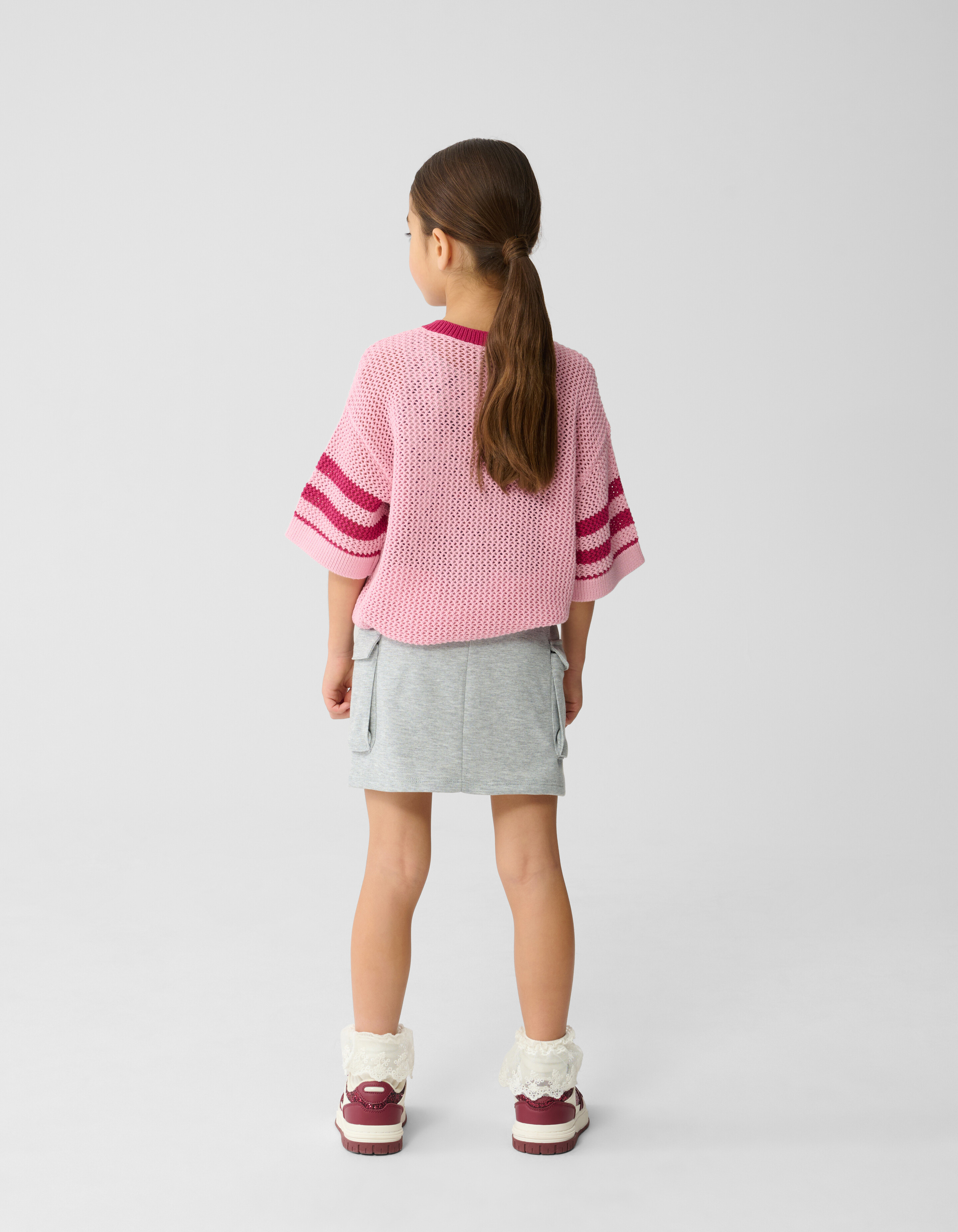 Strass Cargo Mini Rock Hellgrau SHOEBY GIRLS