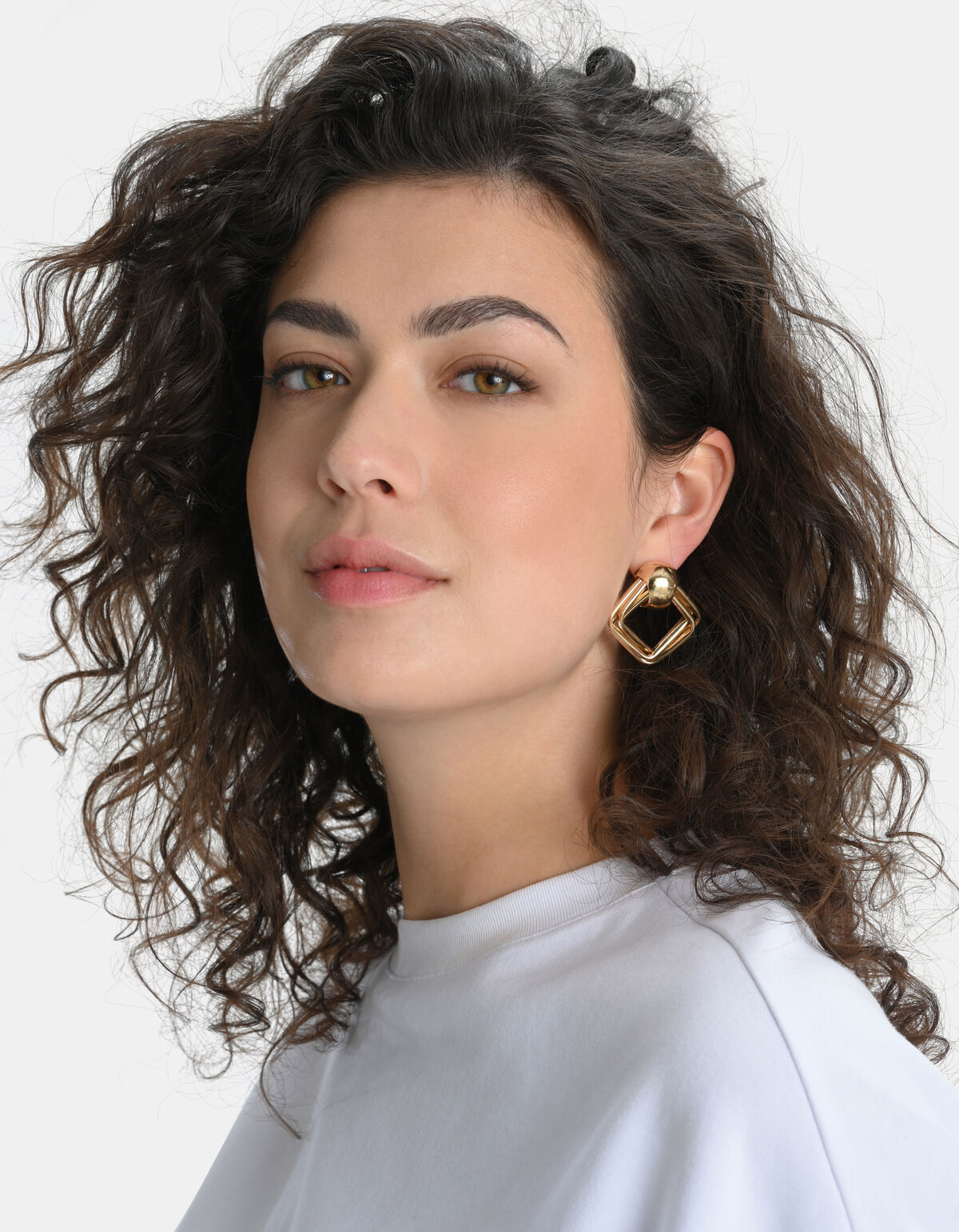 Rechteckige Ohrringe SHOEBY ACCESSOIRES