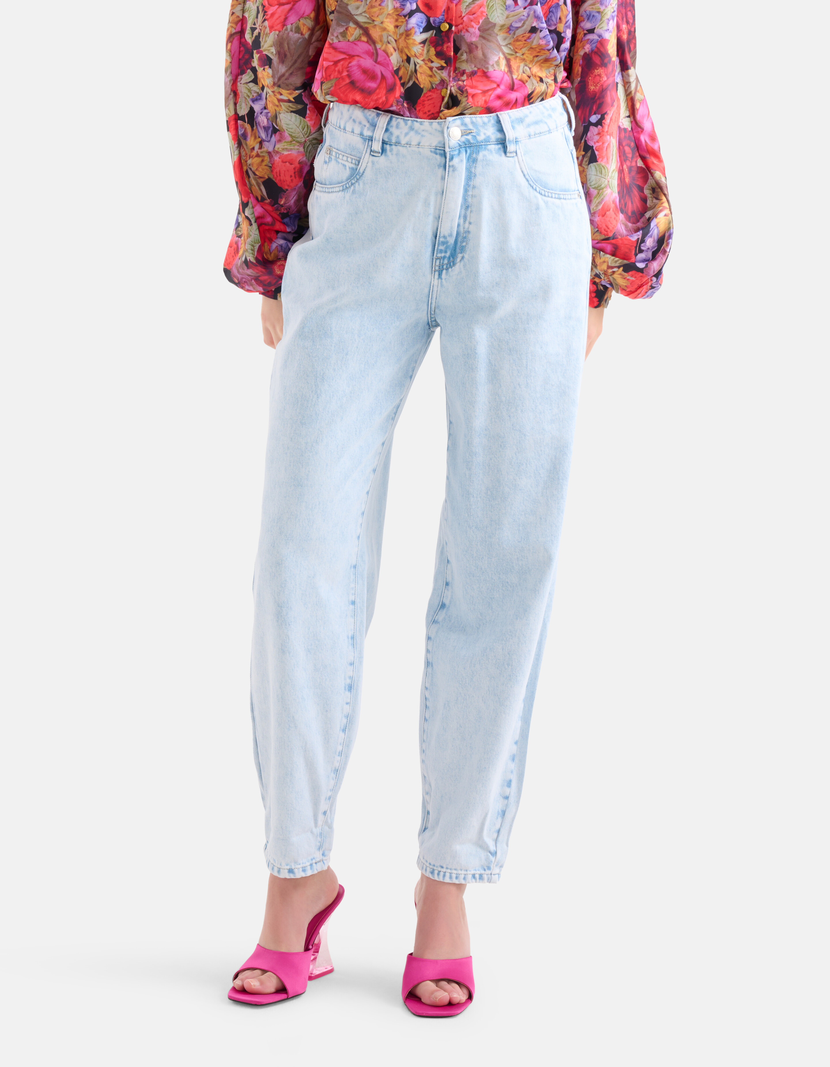 Barrel Leg Jeans gebleicht L28 SHOEBY WOMEN
