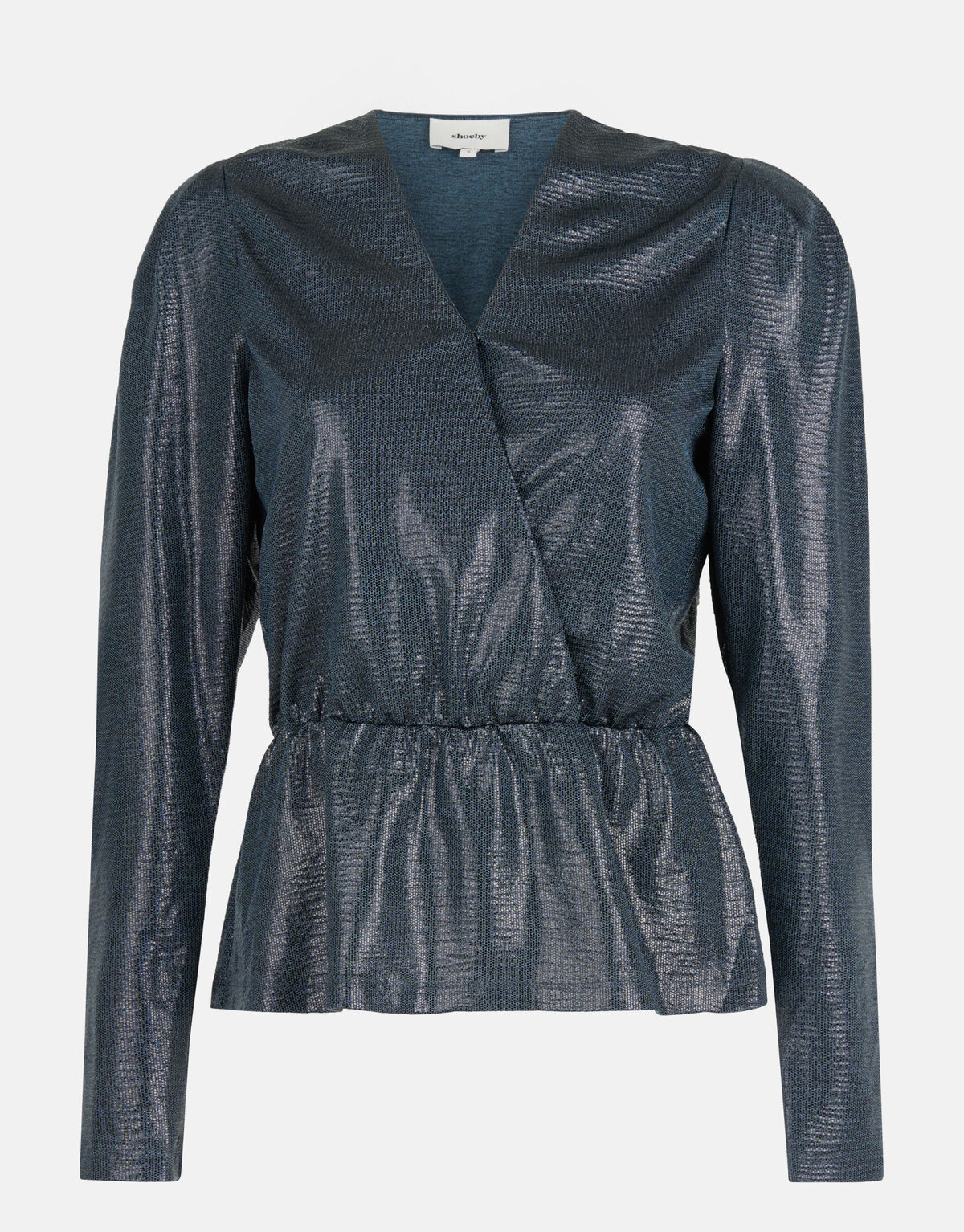 Beschichtetes Top Blau SHOEBY WOMEN