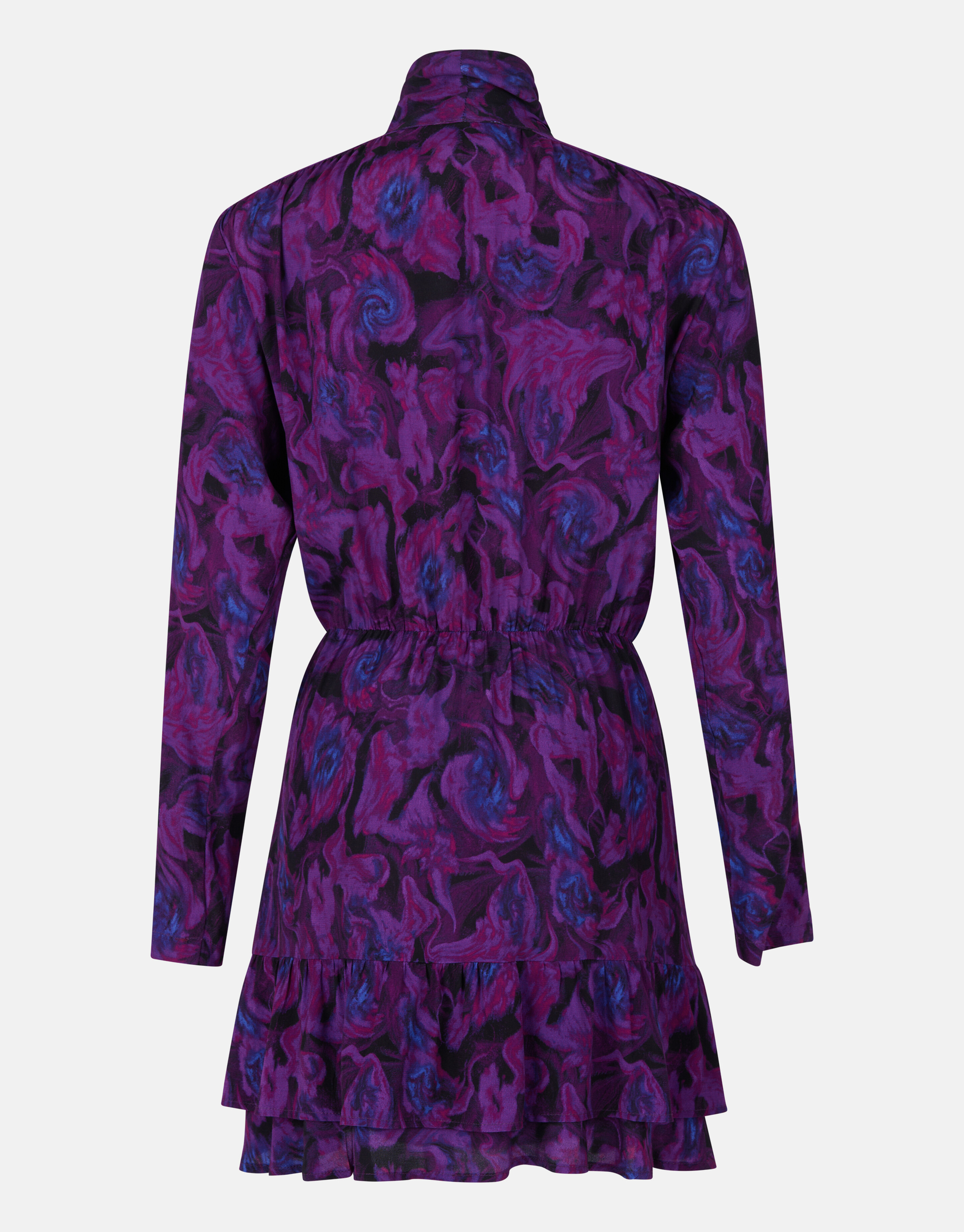 Schleifen-Kleid mit Blumendruck Lila SHOEBY WOMEN