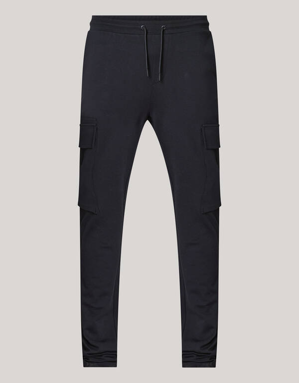 Tricot Cargo Broek Zwart SHOEBY MEN