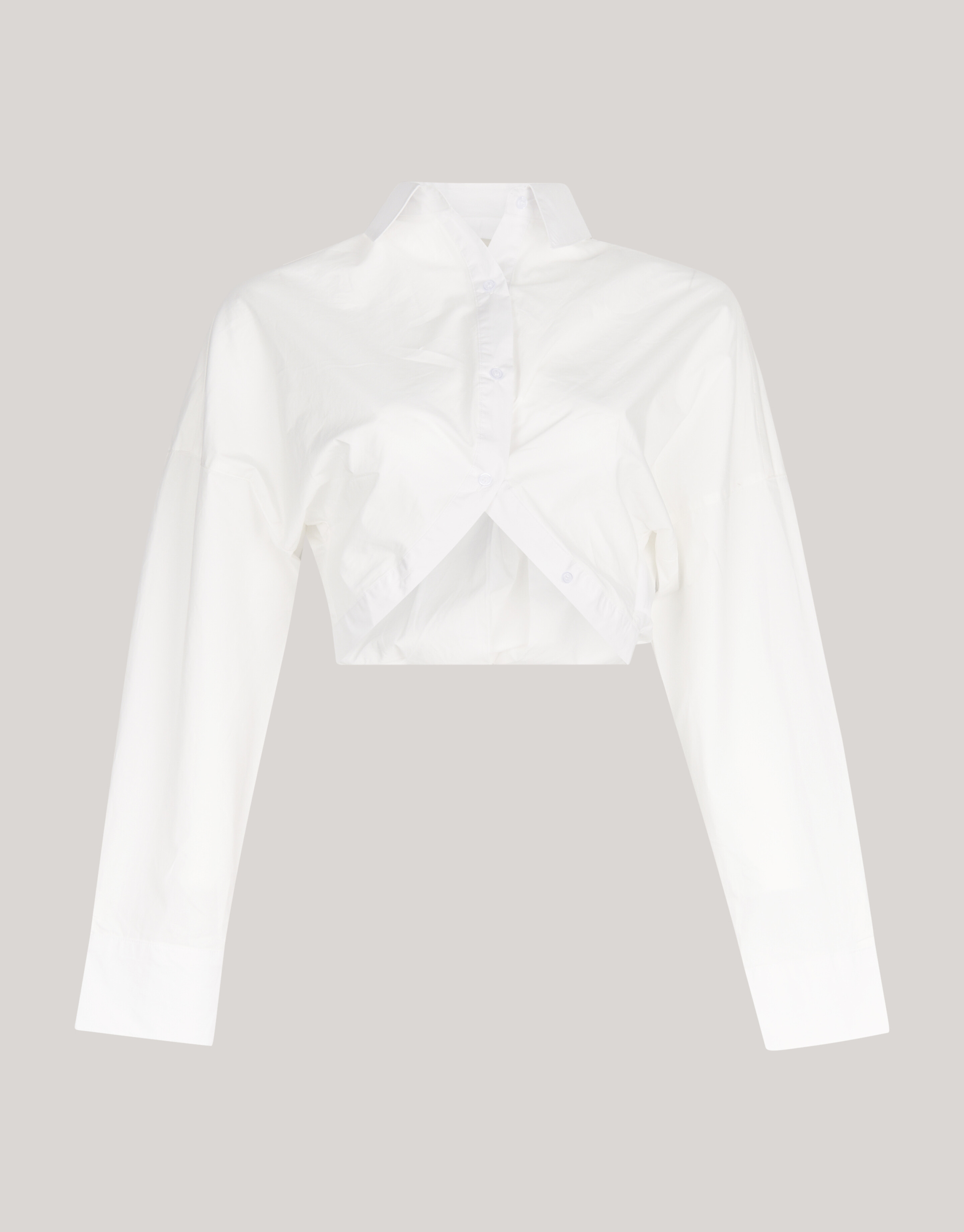 Gekürzte Popeline-Bluse Wit SHOEBY WOMEN