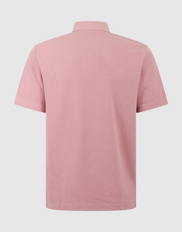 Waffel Polo Rosa SHOEBY MEN