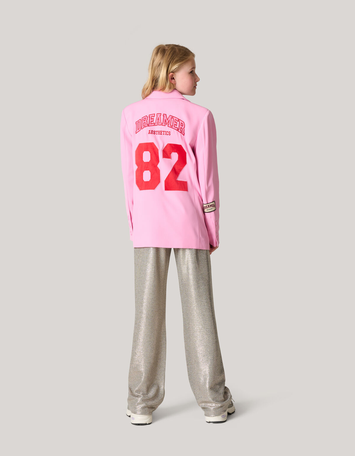 Varsity Blazer Rosa SHOEBY GIRLS
