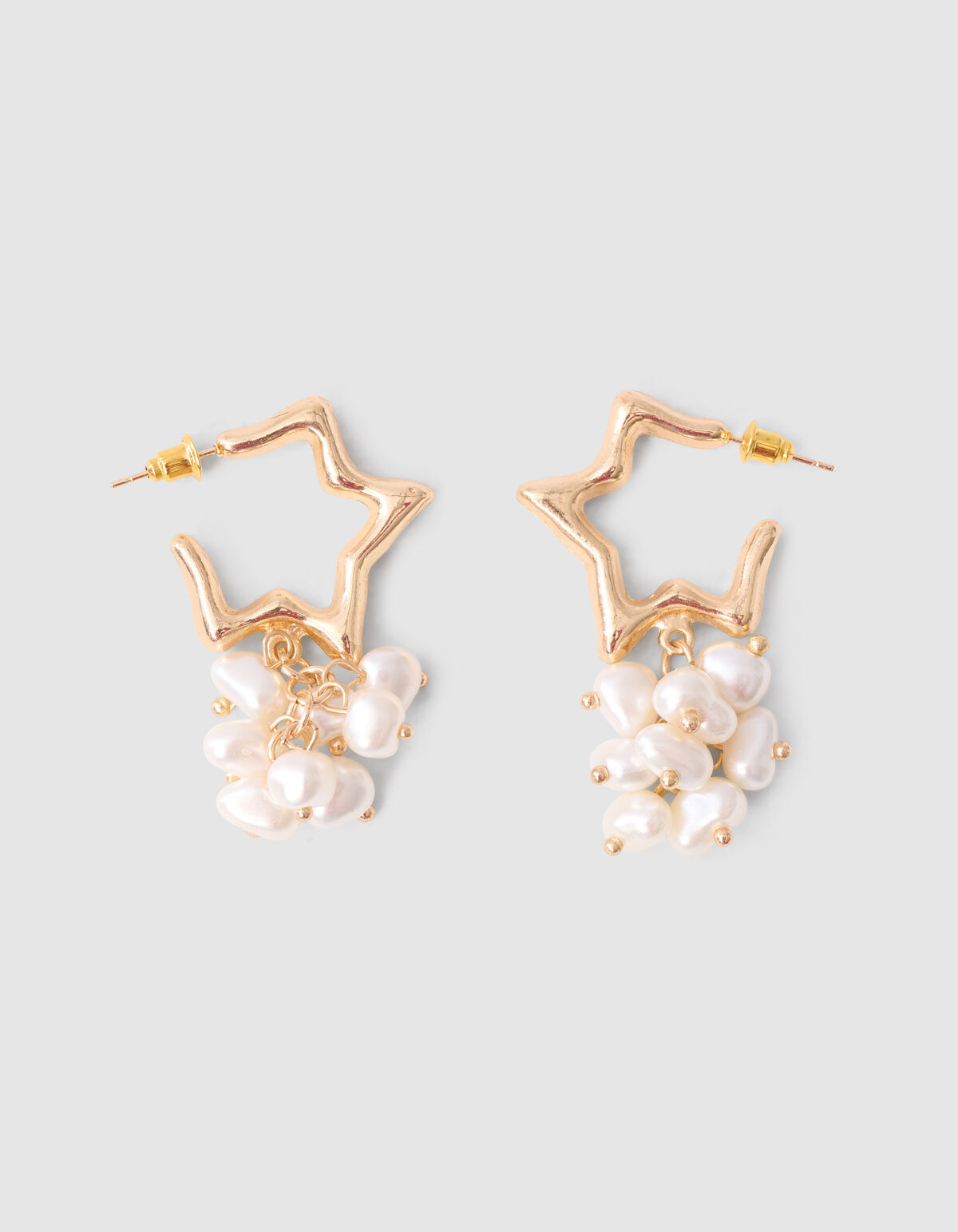 Ster Oorbellen Goud SHOEBY ACCESSOIRES