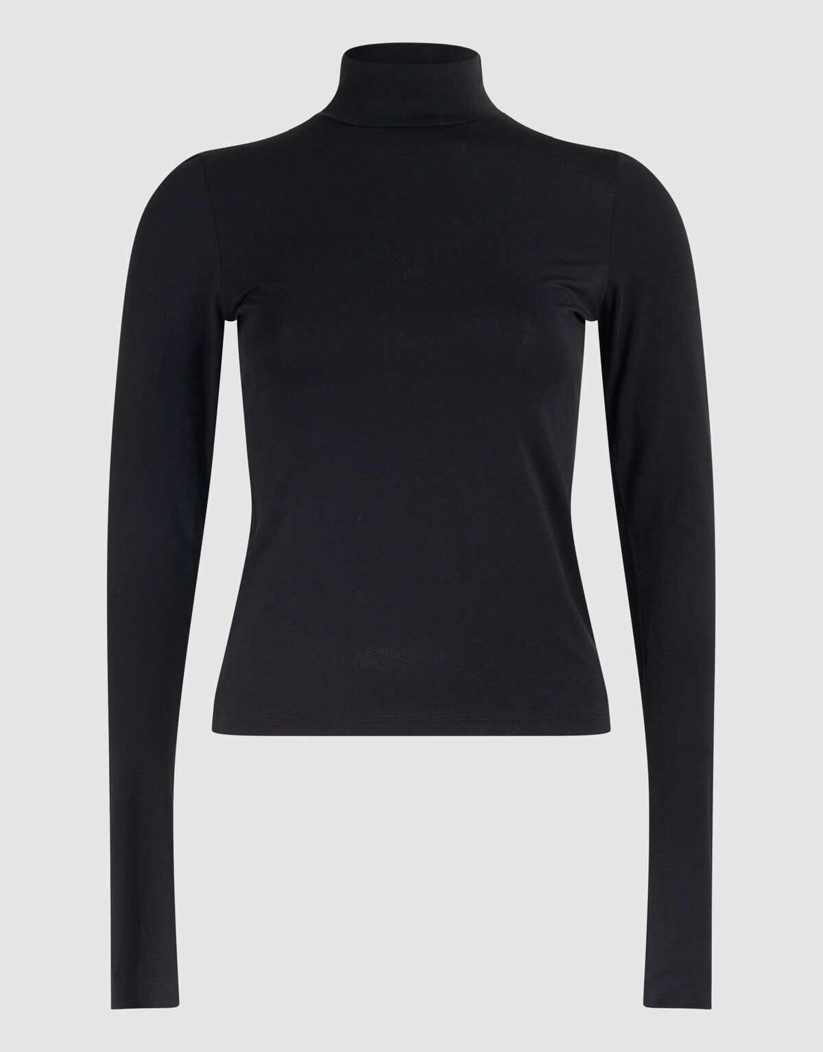 Basic Col Top Schwarz SHOEBY WOMEN