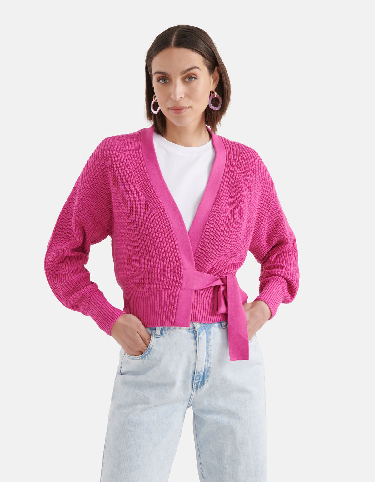 Wickelstrickjacke Rosa SHOEBY WOMEN