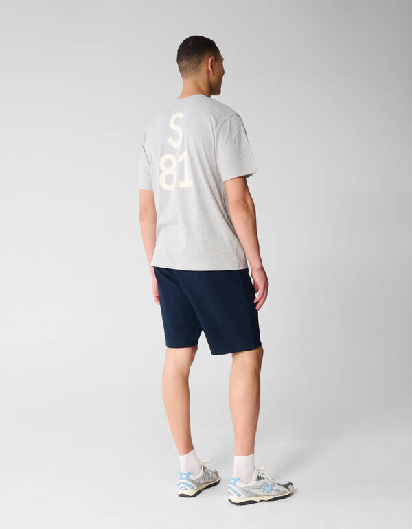 Logo Artwork T-Shirt Hellgrau SHOEBY MEN