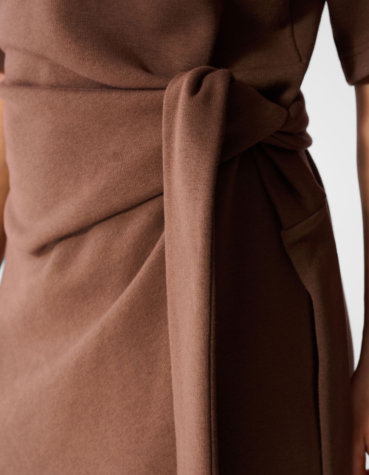 Sweat Maxi Kleid Braun SHOEBY WOMEN