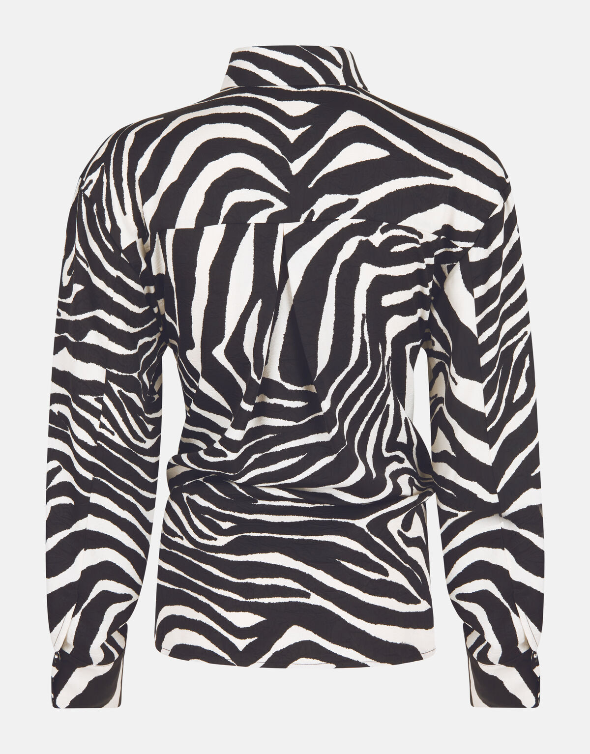 Zebra Print Bluse Schwarz/Weiß SHOEBY WOMEN