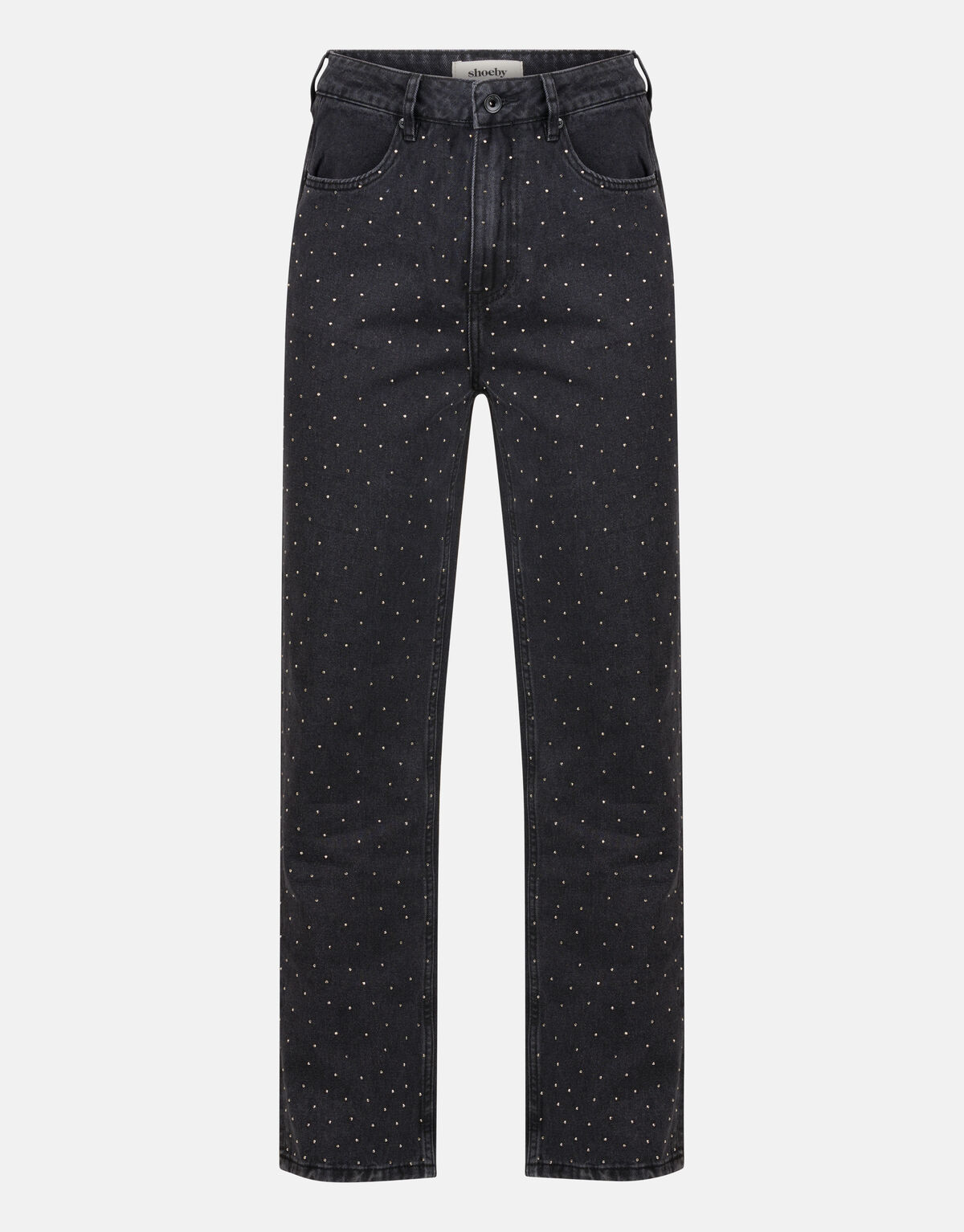 Jeans mit Strasssteinen Schwarz SHOEBY WOMEN
