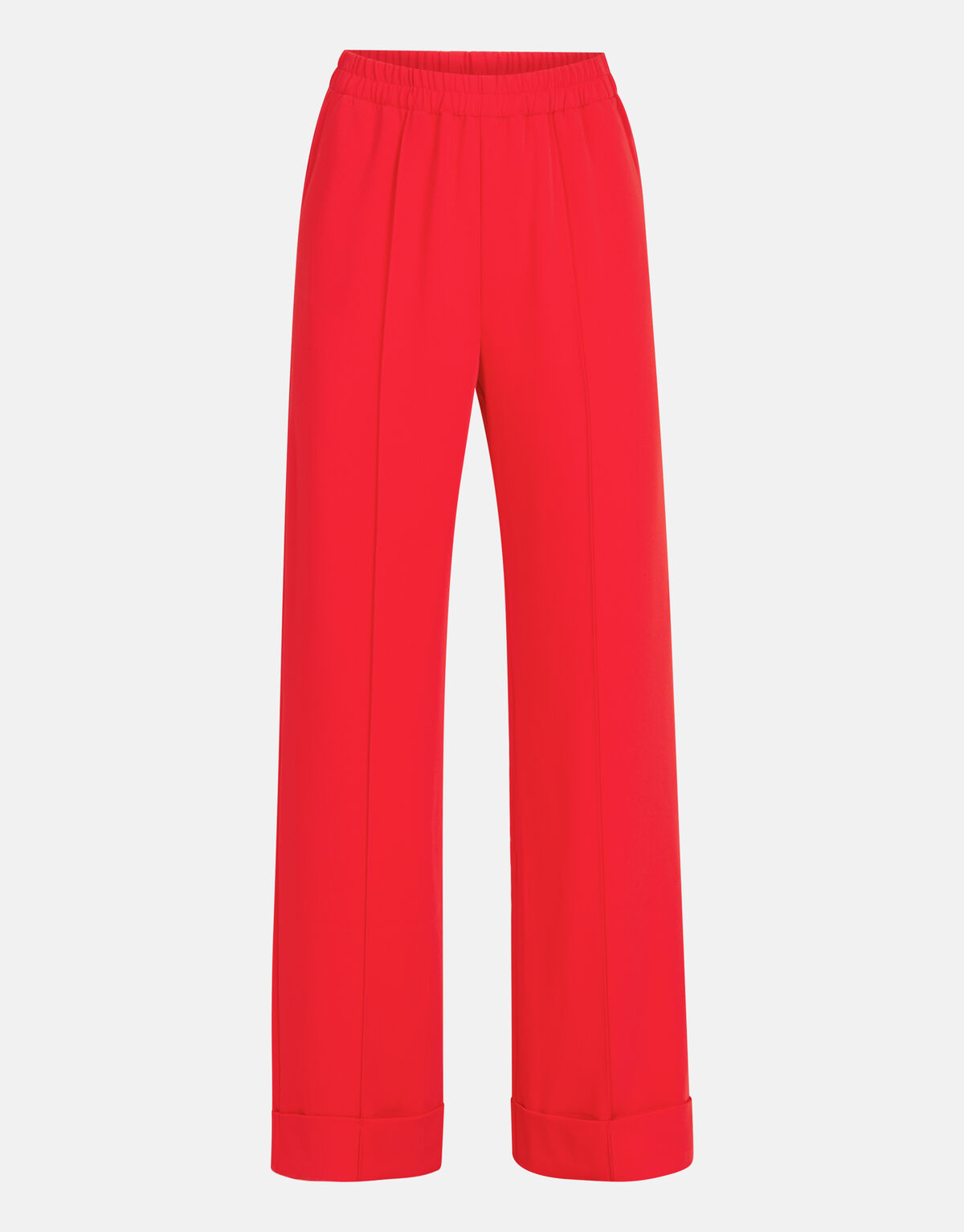 Omslag Wide Leg Broek Rood By Mieke SHOEBY WOMEN