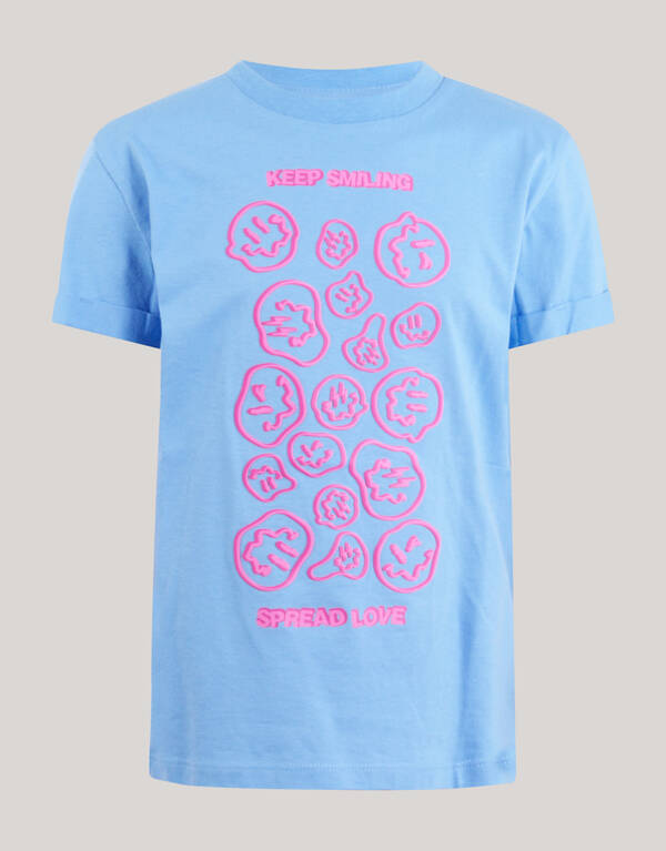 Kunstwerk T-shirt Blau SHOEBY GIRLS