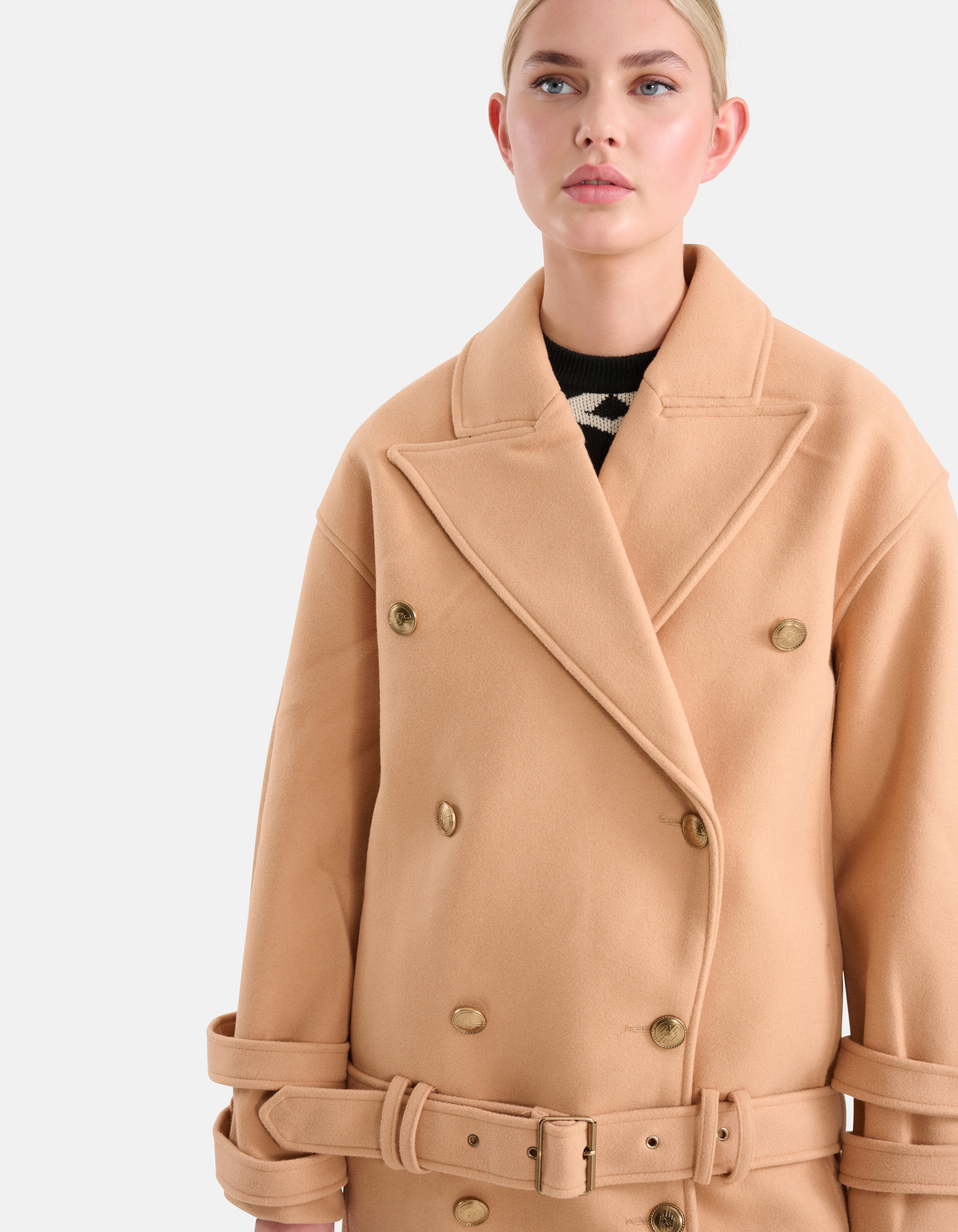 Kurze Manteljacke Braun SHOEBY WOMEN