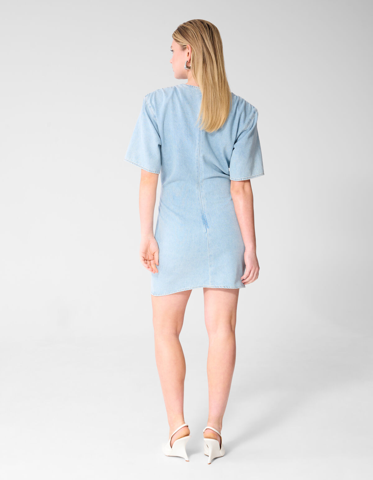 Denim Mini Kleid Gebleicht SHOEBY WOMEN